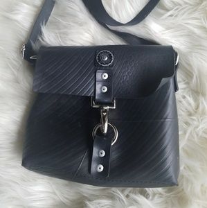 Recycled material purse